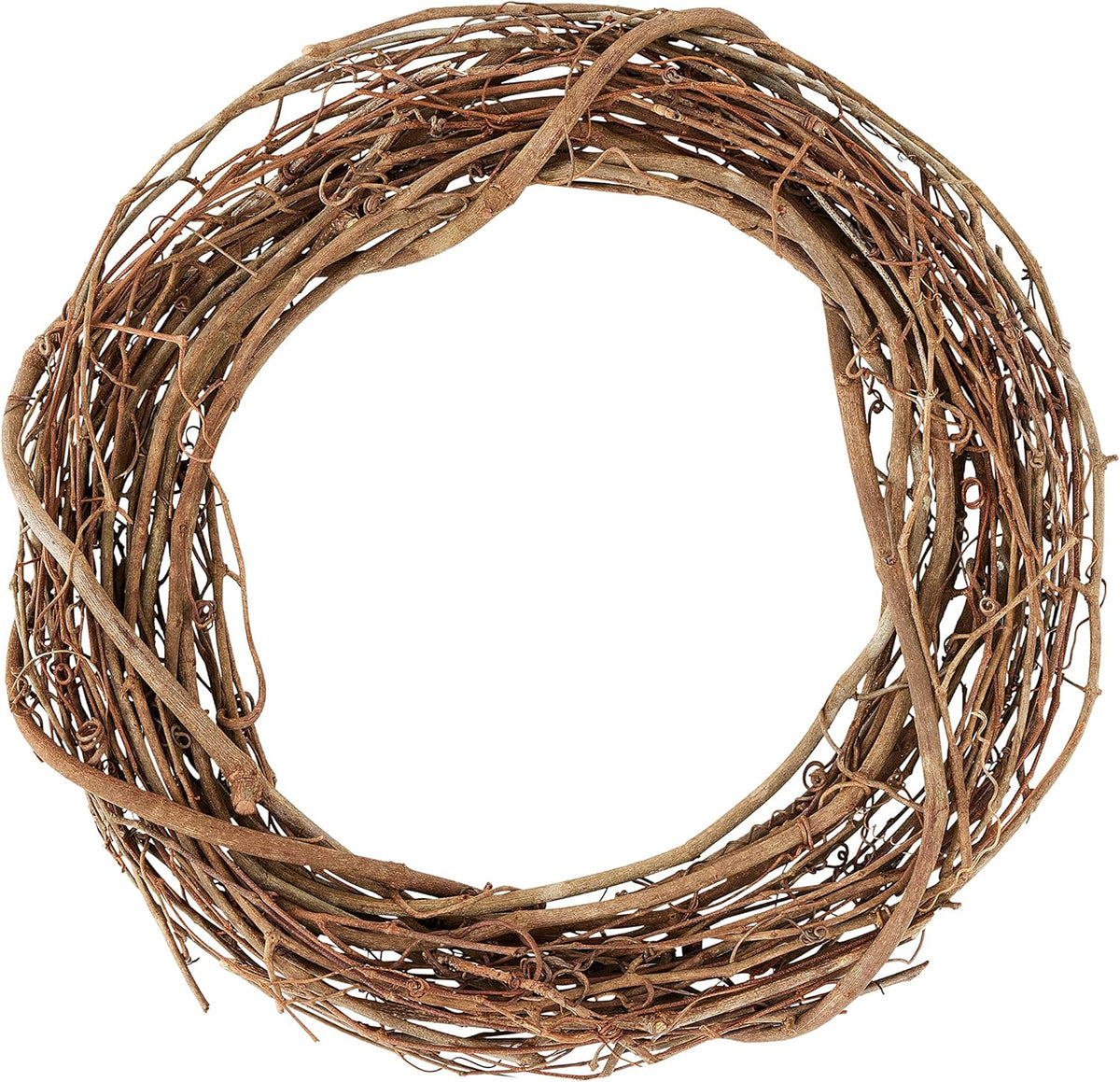 14" Natural Grapevine Wreath by Ashland - Ready-to-Decorate Rustic Home Decor for Weddings