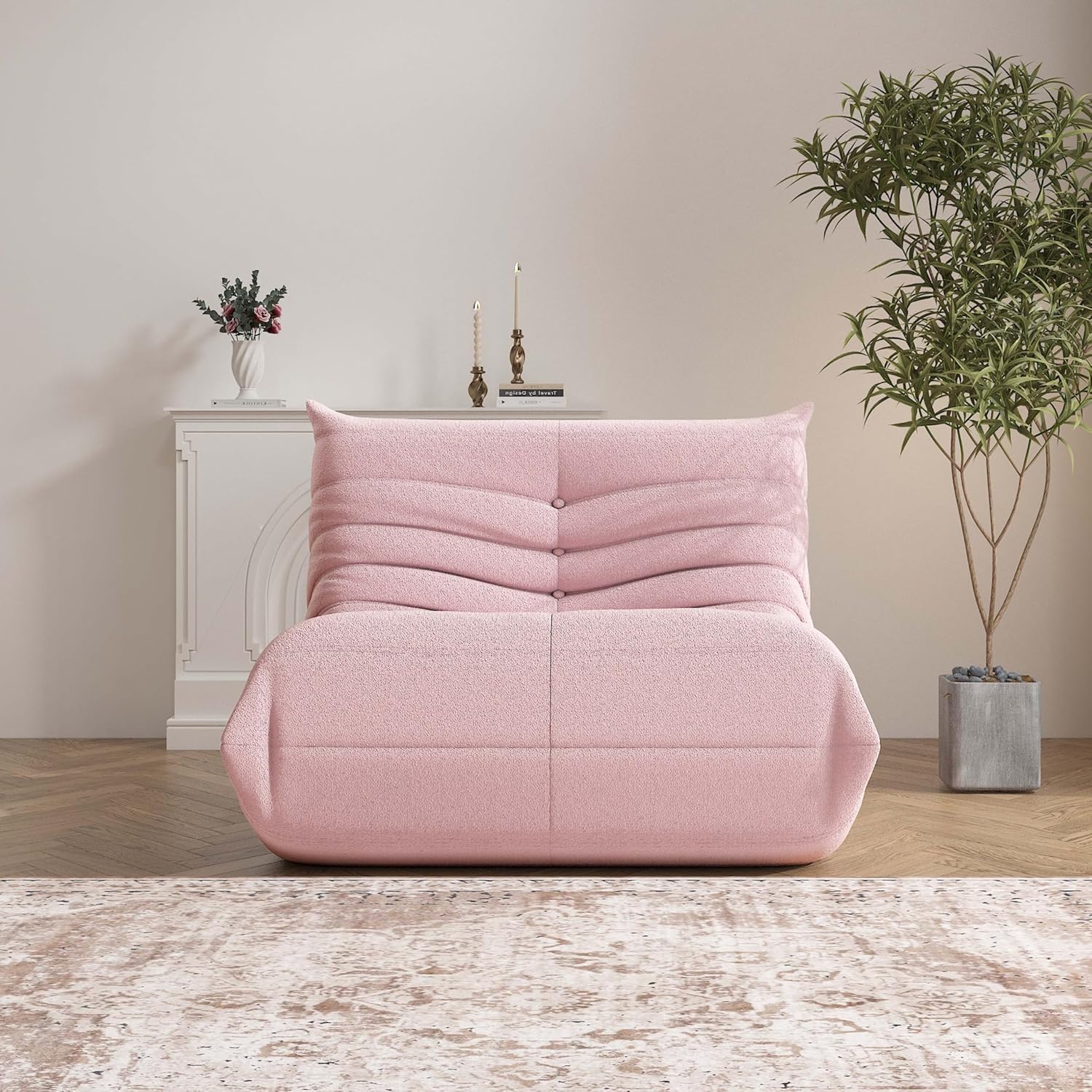 Bean Bag Chair, Fireside Chair Bean Bag Sofa Large Bean Bag Chair for Adults, Bean Bag Chairs for