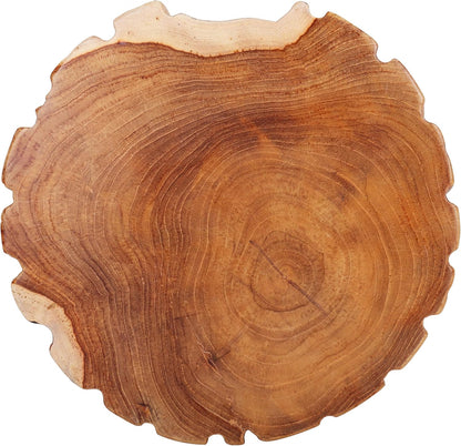 Rutledge & King Savannah Wood End Table - Small Round Side Table - Nightstand/Small Accent Table