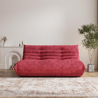 Bean Bag Chair, Loveseat Fireside Chair Bean Bag Sofa Large Bean Bag Chair for Adults, 2 Seater