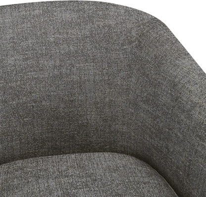 CHITA Swivel Accent Chair, FSC Certified Upholstered Fabric Barrel Chair for Living Room Set of 2