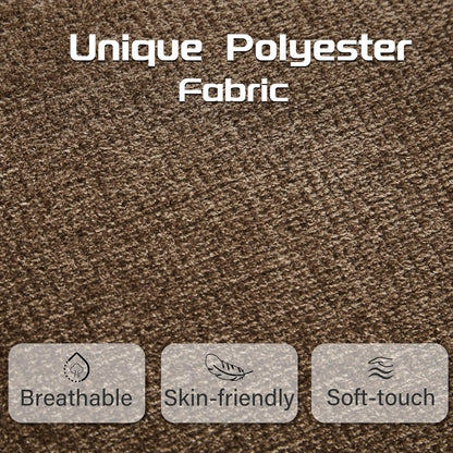 VKNOW Accent Chair Living Room Chair, Modern Upholstered Armchair with Solid Wood Legs, Comfy