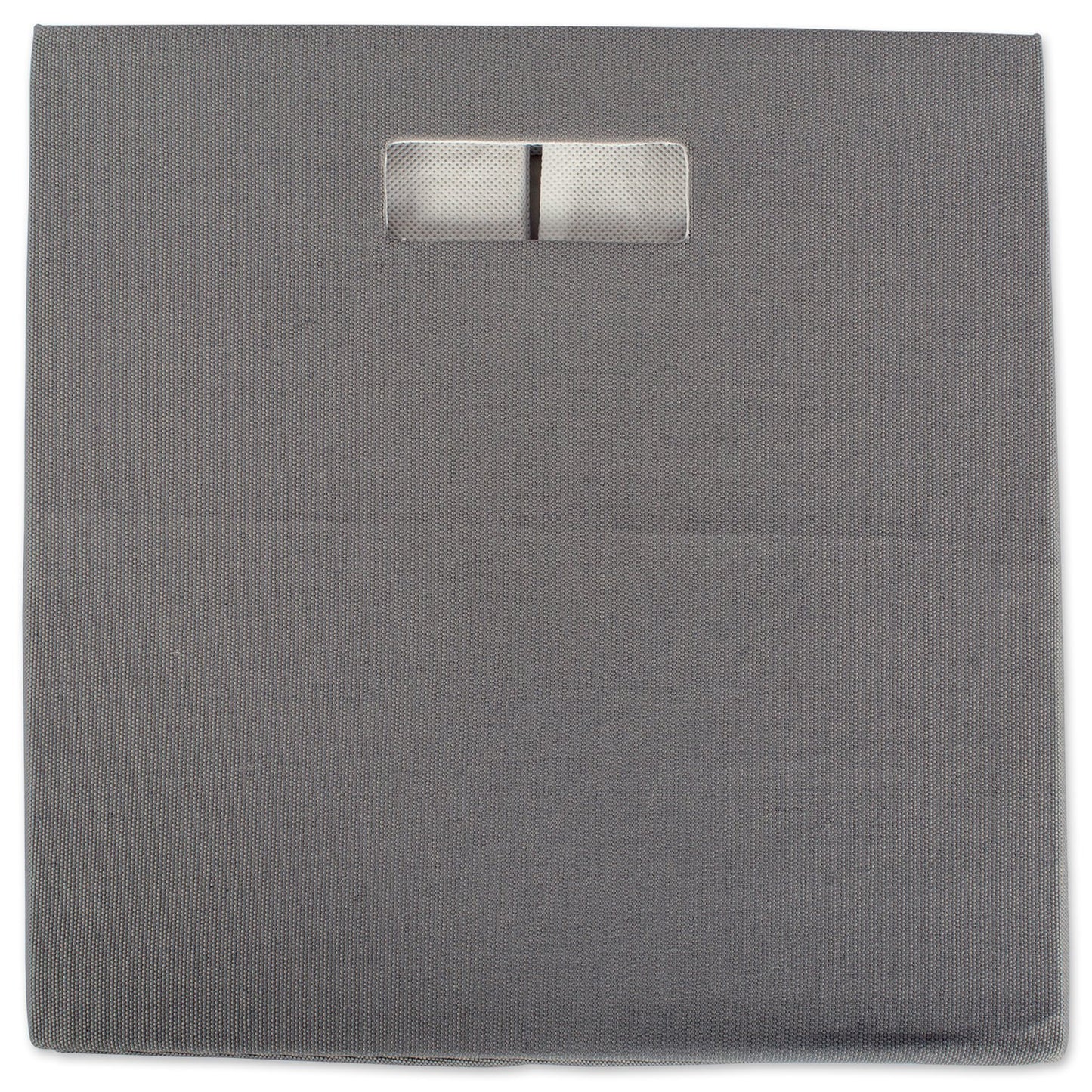DII Fabric Storage Cube Organizer Bin 13x13x13 Foldable, Gray