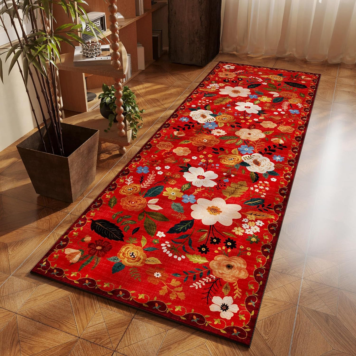 Runner Rug for Hallways Kitchen Rug Non Slip 2'x 6' Washable Runner Rugs with Rubber Backing Soft