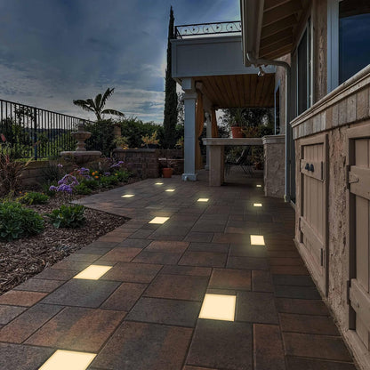 LUMENGY Paver Light 6X9 Inch (5.82 x 8.85 inches) 2700K, Brick Lighting for Pavers, Driveways