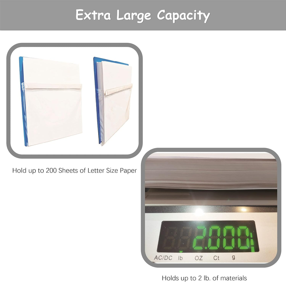 Magnetic Pocket 4 Pack – Self-Adhesive Magnetic Storage Pouch for Documents, Notes & Tools, Strong