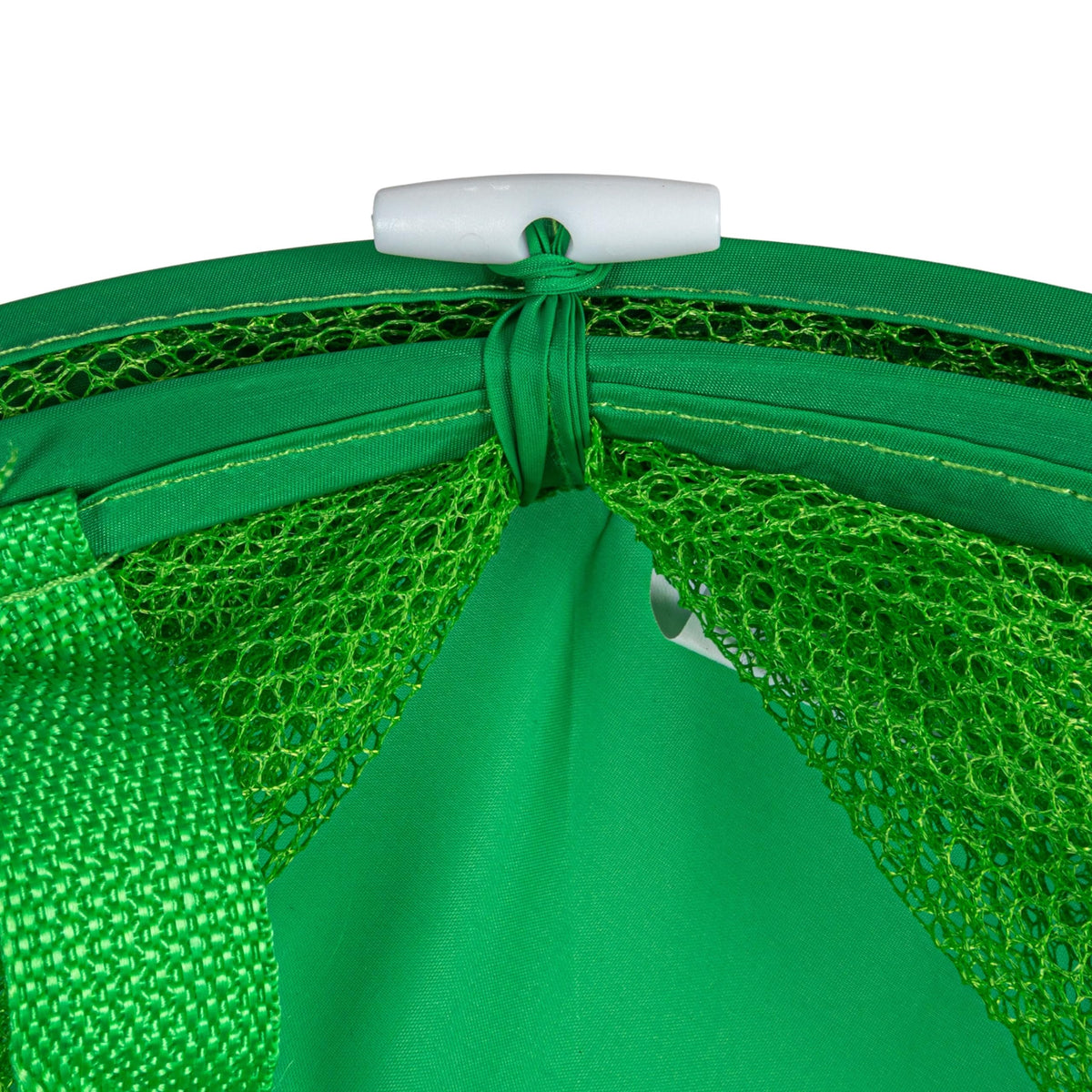 Household Essentials Pop-Up Mesh Laundry Hamper, Green