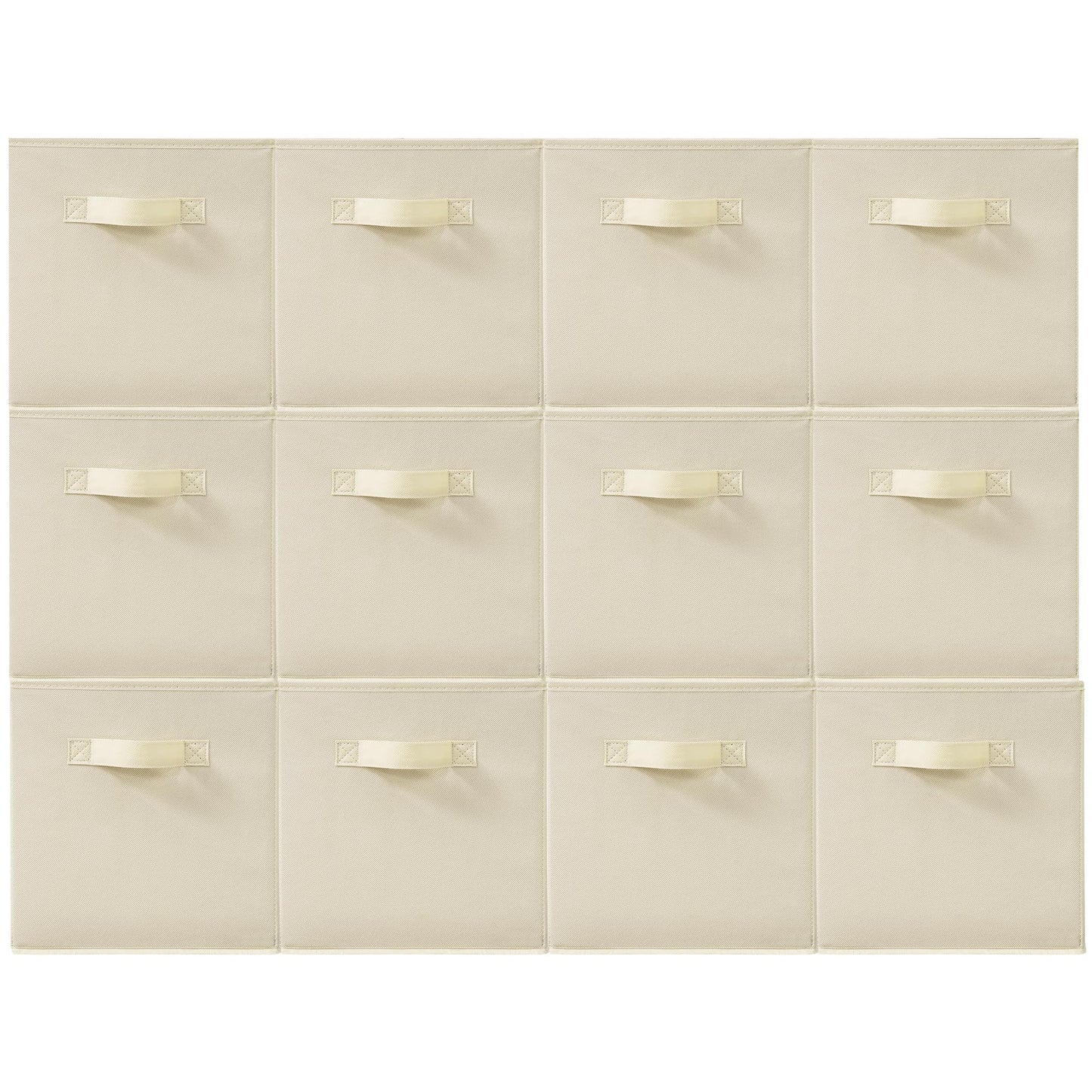 STORAGEIDEAS 11" Fabric Storage Bins, Foldable Storage Cubes, Heavy Duty Cube Organizer for Home