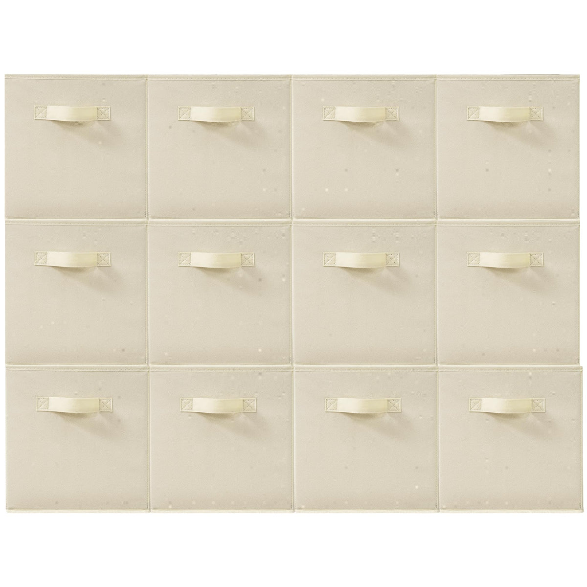STORAGEIDEAS 11" Fabric Storage Bins, Foldable Storage Cubes, Heavy Duty Cube Organizer for Home