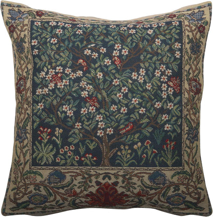 Charlotte Home Furnishings Throw Pillow Covers 16x16 in, Green Tree Decorative Couch Pillow Covers