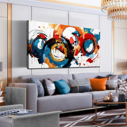 Abstract Wall Art Large Canvas Prints Modern Living Room Bedroom Home Office Wall Decor Framed