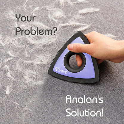 Analan Mini Pet Hair Remover for Car Detailing Supplies, Carpet Dog Hair Remover for Car Interior