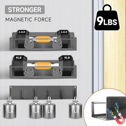 Spice Rack Magnetic for Fridge,Magnetic Fridge Shelf,Spice Shelf,Condiment Organizer,Refrigerator