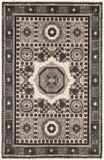Keen Home Design 2x3 Rug - Machine Washable Entry Rug with Non-Slip Backing, Ideal for Enteryway
