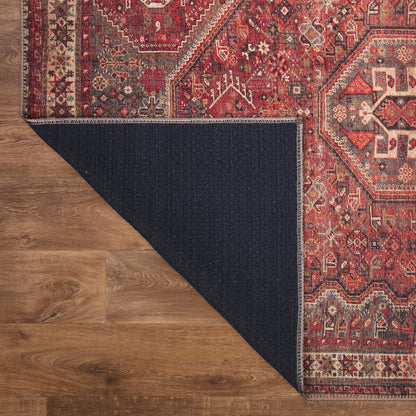 Keen Home Design 5x7 Rug - Machine Washable Area Rug with Non-Slip Backing, Ideal for Living Room