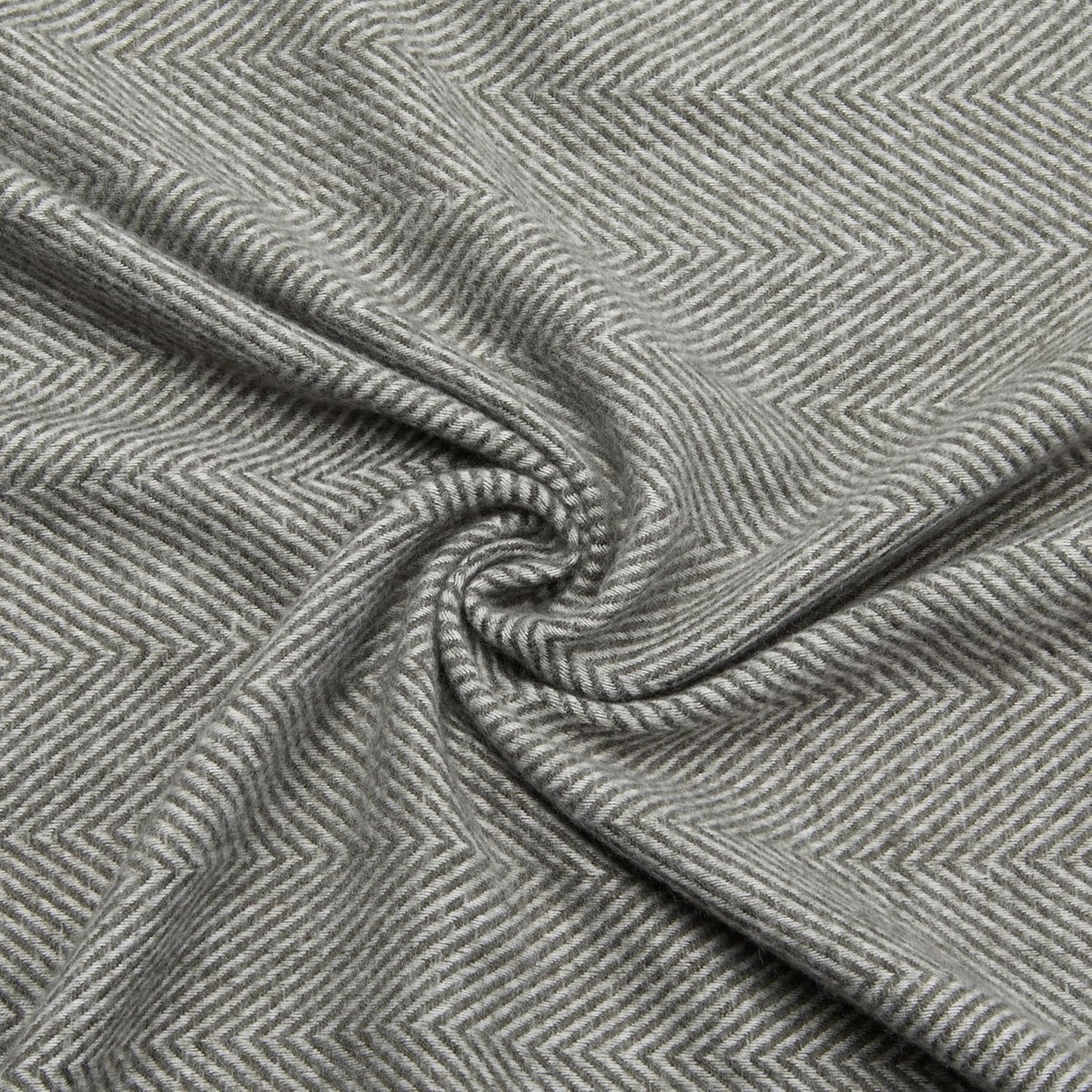 Amazon Basics Cozy Room Décor Throw Blanket, Lightweight, Recycled Polyester, Dark Gray and Light