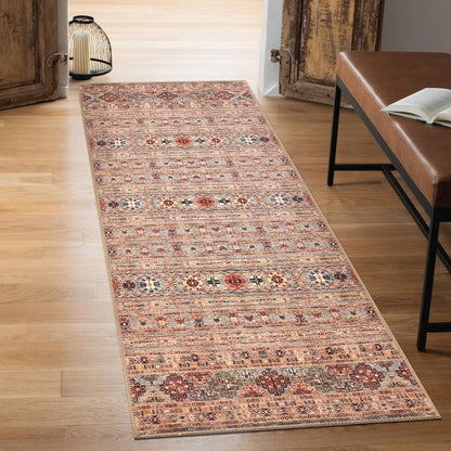 Keen Home Design 2x7 Rug - Machine Washable Runner Rug with Non-Slip Backing, Ideal for Hallway