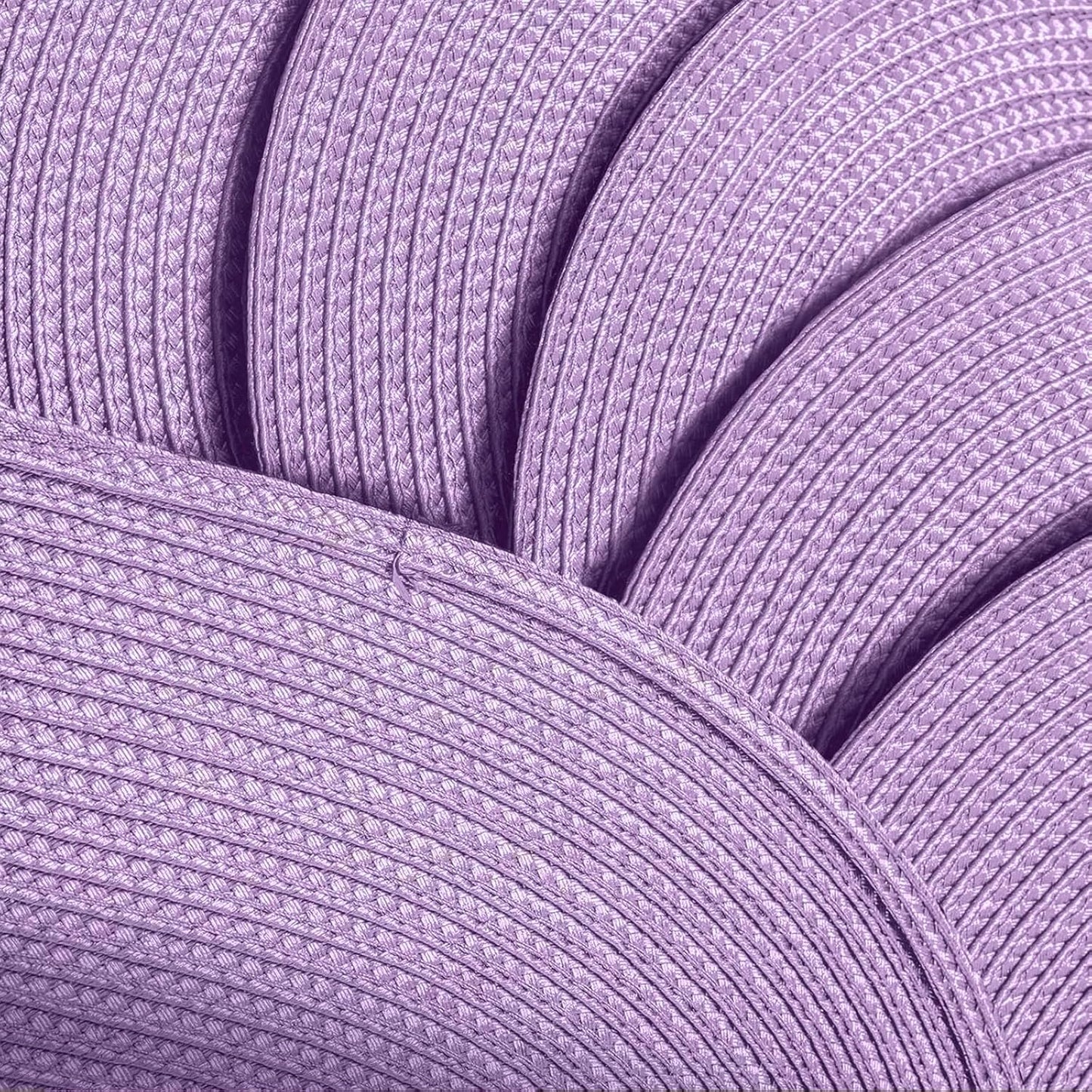 AHHFSMEI Placemats Set of 6 for Dining Table Washable Woven Vinyl Non-Slip 18x12 inches Placemat