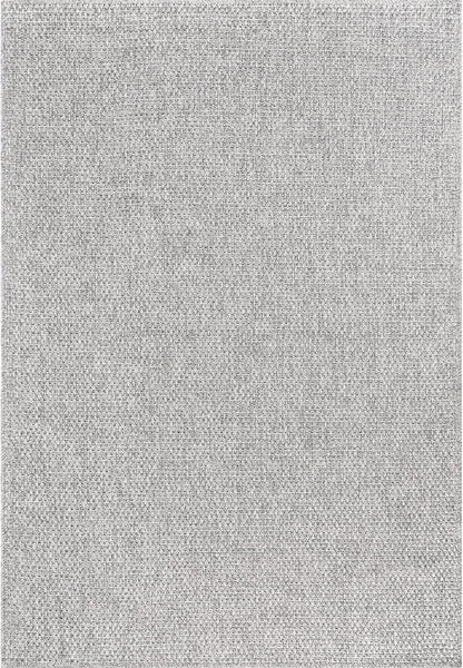 CAMILSON Easy Jute Rug 6x9, Indoor Outdoor Gray Color Farmhouse Area Rugs for Living Room Patio and