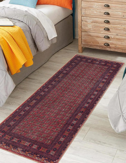 Keen Home Design 2x10 Rug - Machine Washable Runner with Non-Slip Backing, Ideal for Hallway