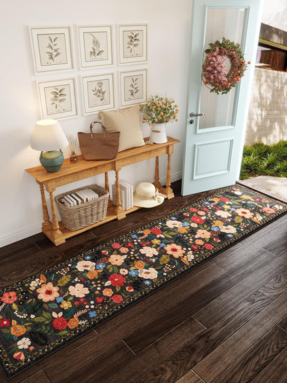 Runners for Hallways Kitchen Rug Non Slip 2'x 10' Long Washable Runner Rugs with Rubber Backing