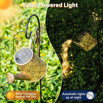 Solar Watering Can Light, Solar Outdoor Decorative,Garden Decor Lights for Yard, IP65 Waterproof