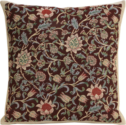 Charlotte Home Furnishings Throw Pillow Covers 16x16 in, Damson Blue Decorative Couch Pillow Cover