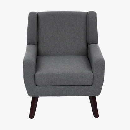 UIXE Accent Chair, Fabric Upholstered Armchair for Living Room, Comfy Arm Chair Single Sofa Bedroom