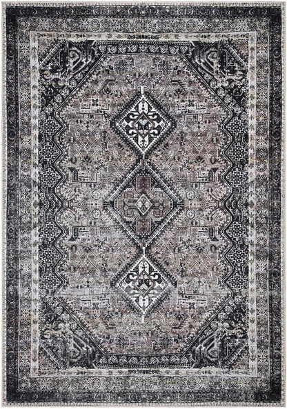 Keen Home Design 6x9 Rug - Machine Washable Area Rug with Non-Slip Backing, Ideal for Living Room