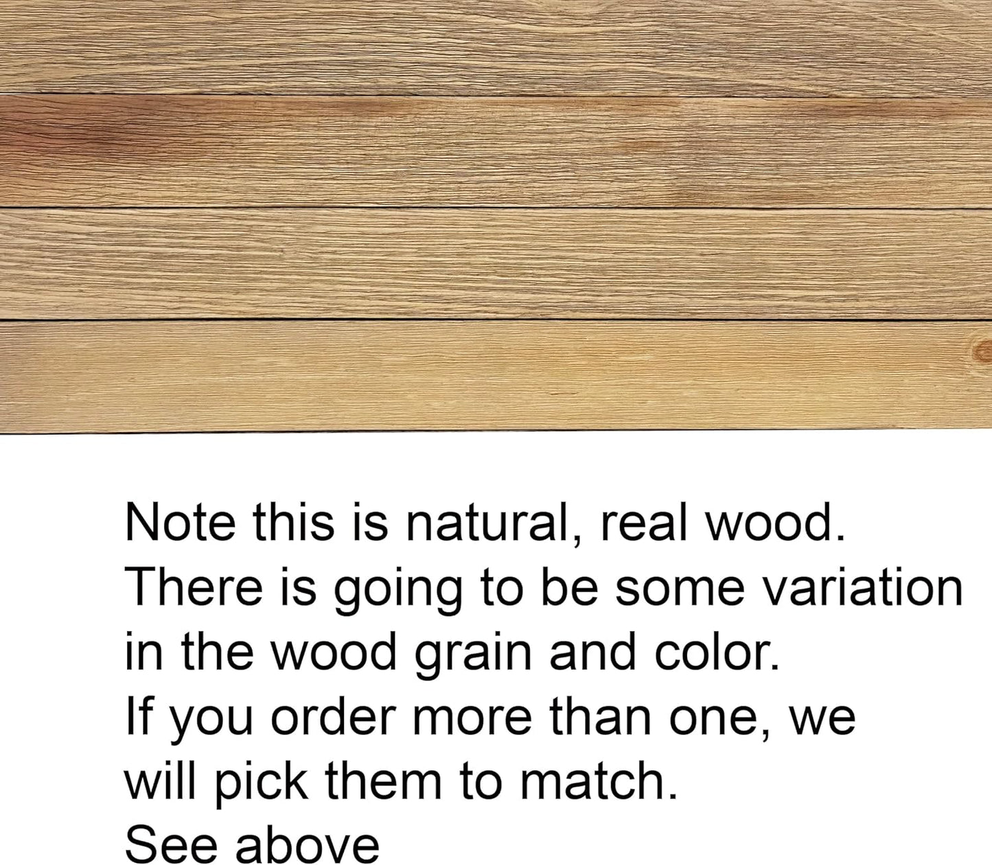 Joel's Antiques 24 Inch Wooden Floating Shelves for Wall - 24x12x2 in - Made of Natural Wood