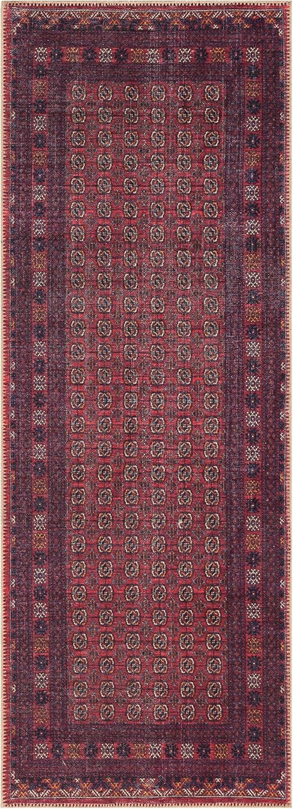 Keen Home Design 2x12 Rug - Machine Washable Runner with Non-Slip Backing, Ideal for Hallway