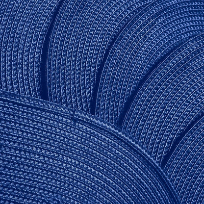 AHHFSMEI Placemats Set of 4 for Dining Table Washable Woven Vinyl Non-Slip 18x12 inches Placemat