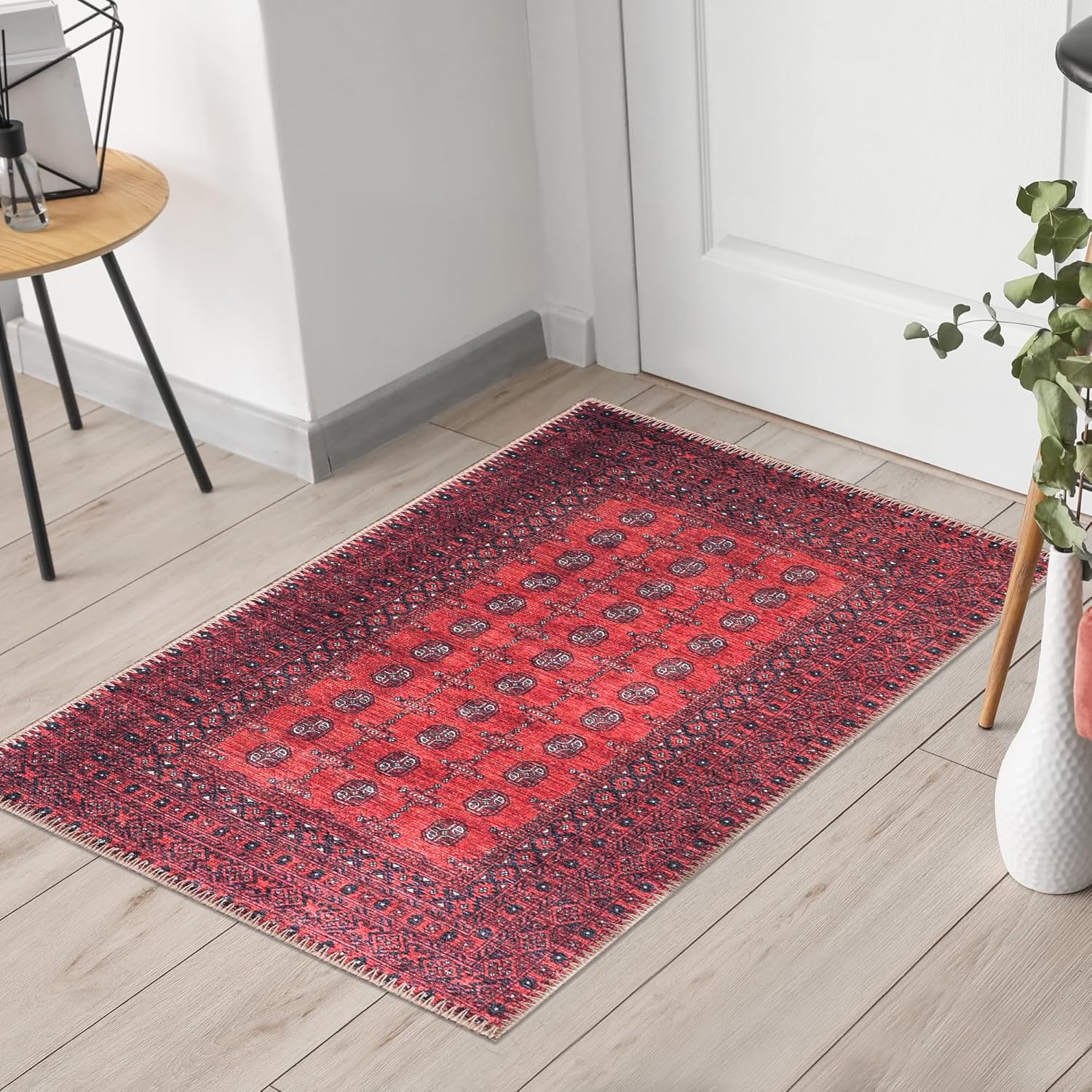 Keen Home Design 2x3 Rug - Machine Washable Entry Rug with Non-Slip Backing, Ideal for Enteryway