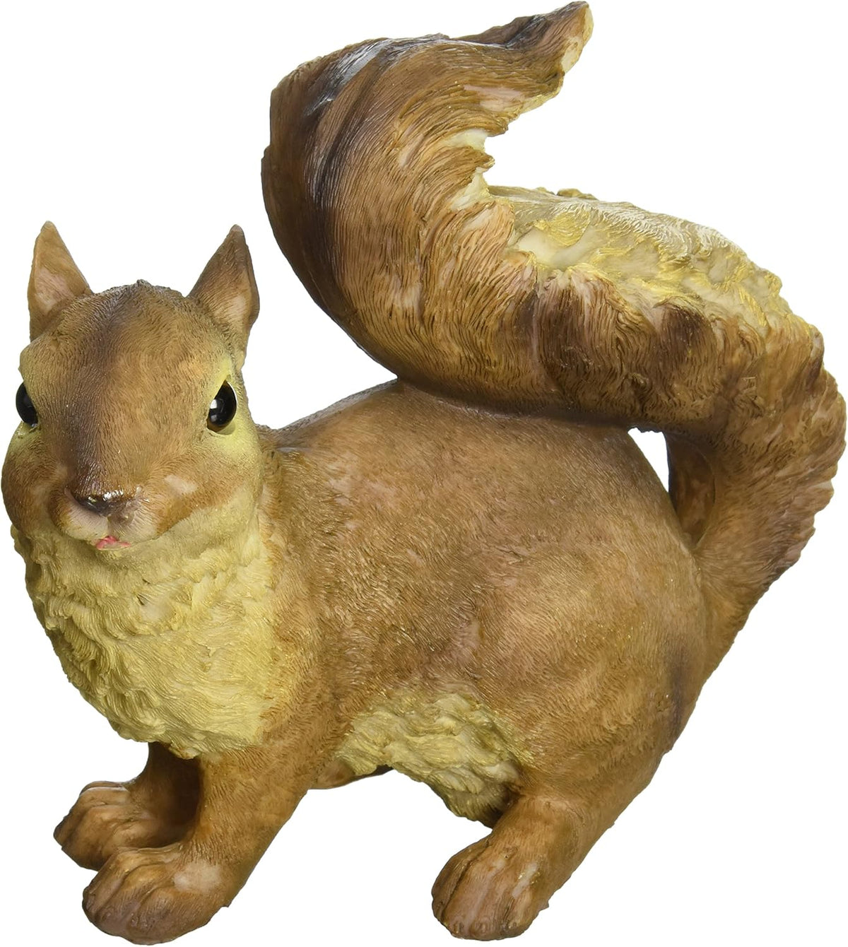 Design Toscano Scamper the Woodland Squirrel Outdoor Garden Statue, 7 Inch Tall, Cast Stone Resin