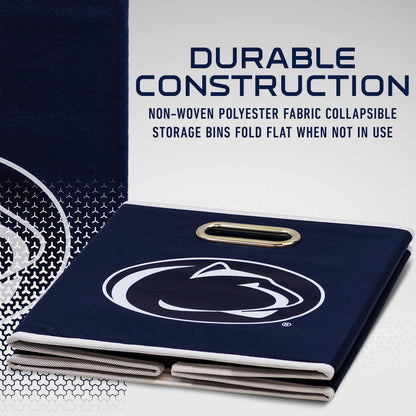 Franklin Sports NCAA Storage Bin - Cube Organizer - Penn State