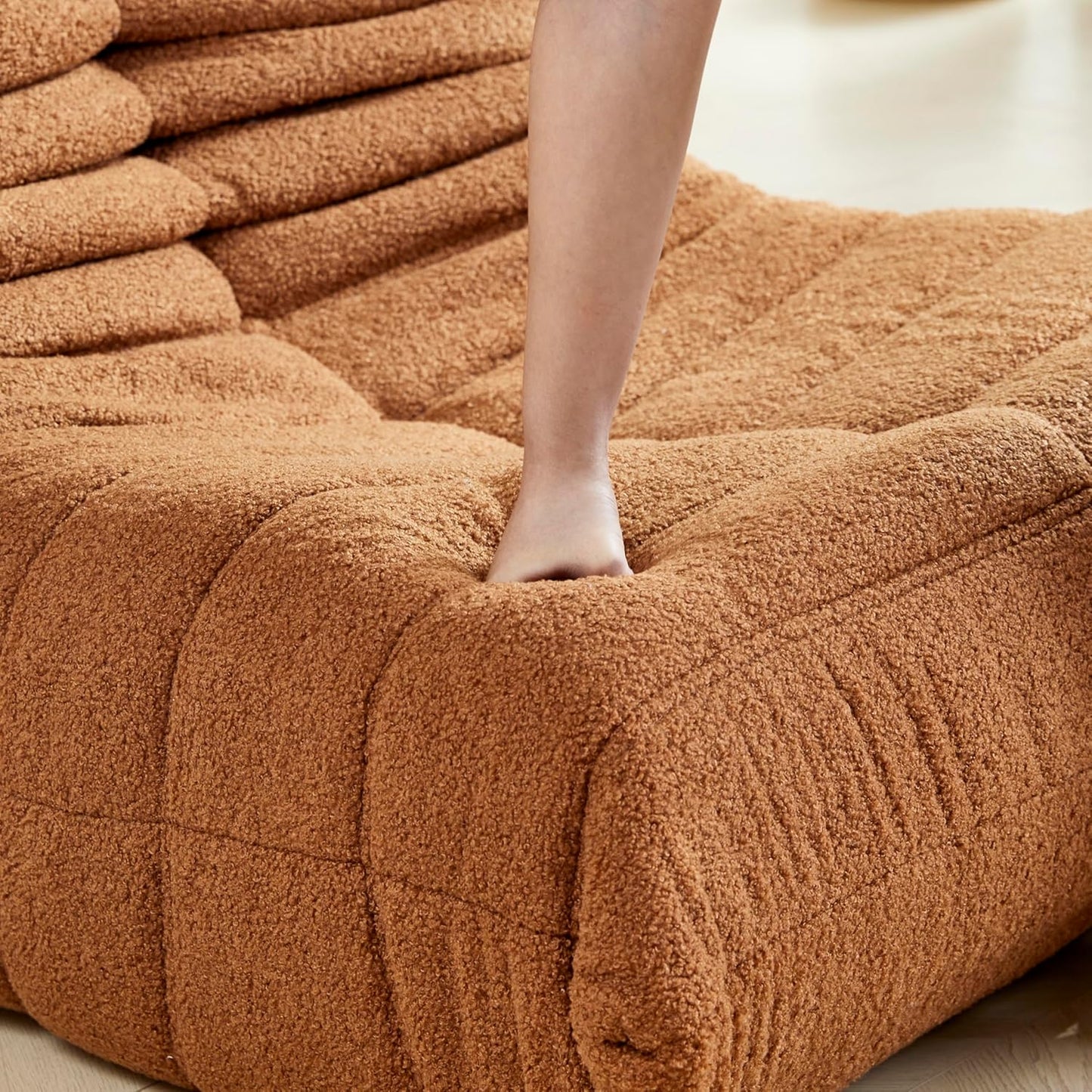 Bean Bag Chair, Fireside Chair Bean Bag Sofa Large Bean Bag Chair for Adults, Bean Bag Chairs for