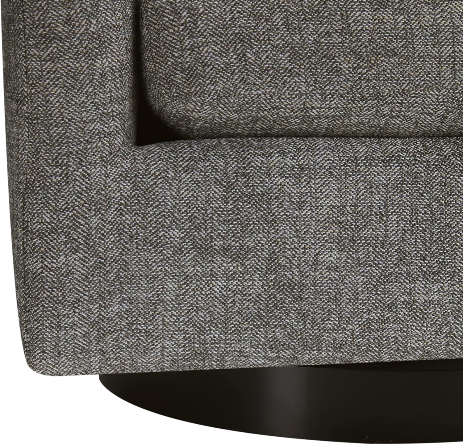CHITA Swivel Accent Chair, FSC Certified Upholstered Fabric Barrel Chair for Living Room Set of 2