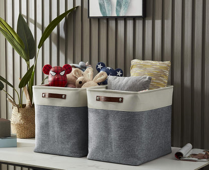 DECOMOMO Extra Large Storage Baskets 54.5L Fabric Storage Bins for Organizing Linen Closet, Toys