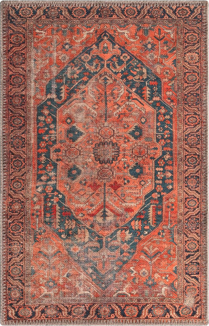 Keen Home Design 2x3 Rug - Machine Washable Entry Rug with Non-Slip Backing, Ideal for Enteryway