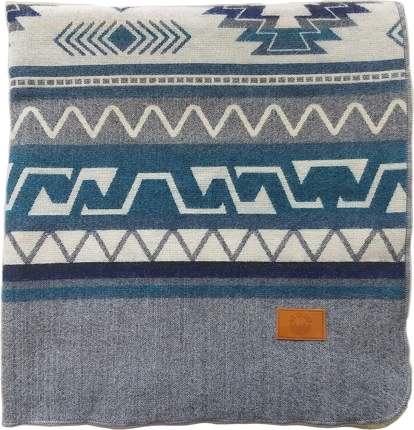Inca Aztec Throw, Queen, King Blanket | Southwest Indian Navajo Boho Style | Native Cover for