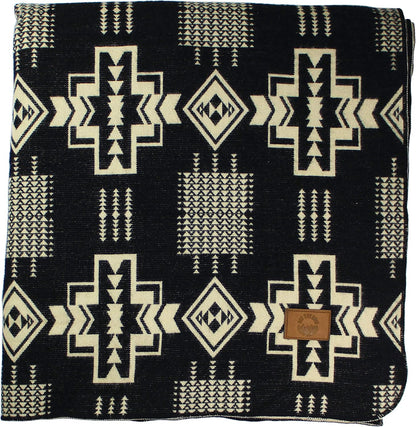 Inca Aztec Throw, Queen, King Blanket | Southwest Indian Navajo Boho Style | Native Cover for