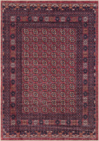Keen Home Design 5x7 Rug - Machine Washable Area Rug with Non-Slip Backing, Ideal for Living Room