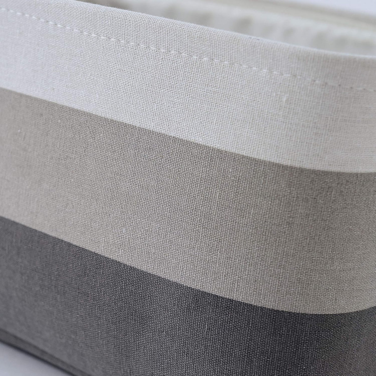 Large Storage Baskets for Shelves, Fabric Baskets for Organizing, Collapsible Storage Bins for