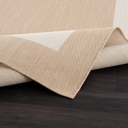 CAMILSON Outdoor Rug 9x12, Large Modern Outside Rugs for Patios Porches Waterproof Durable Washable