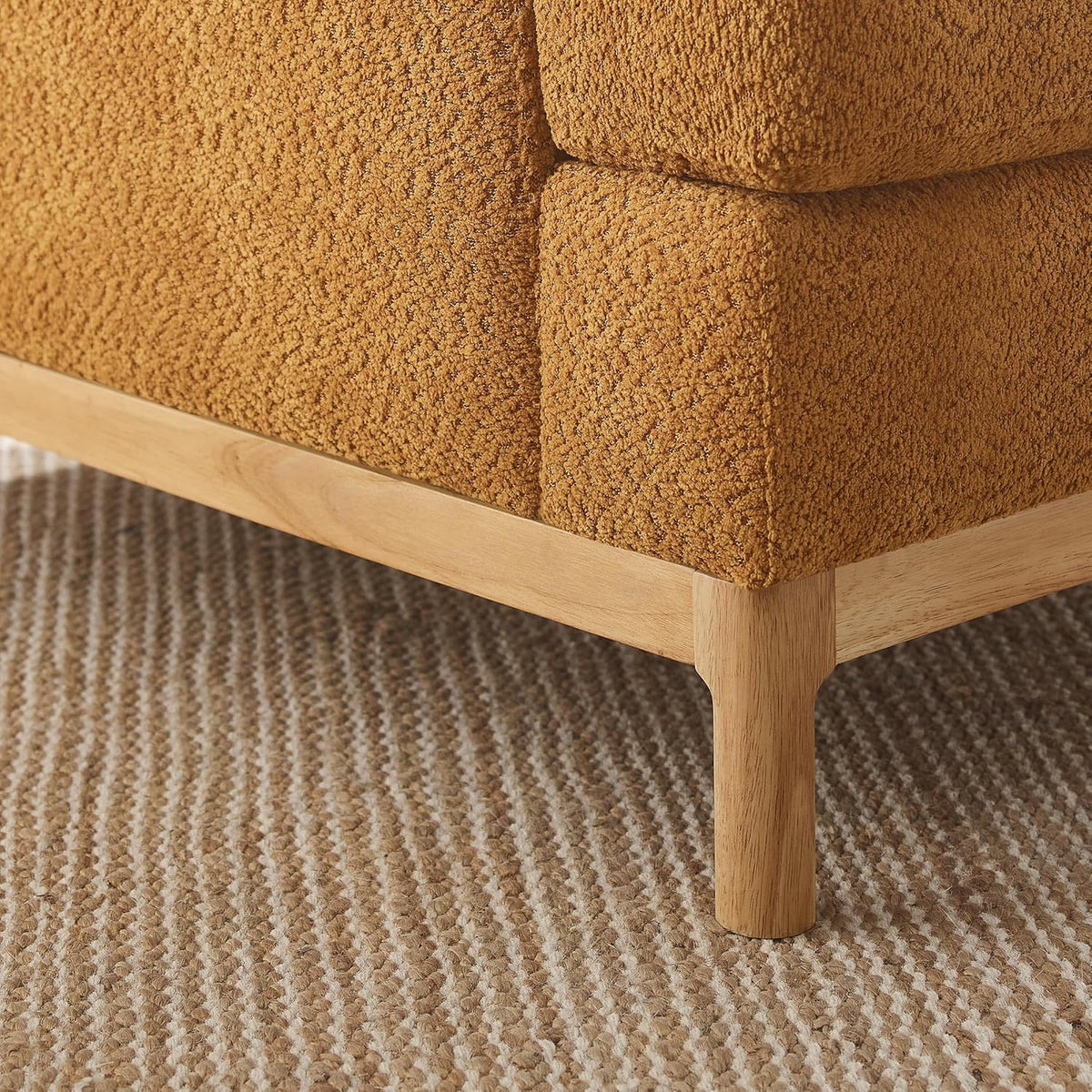 Oversized Accent Chair, Mid Century Modern Upholstered Armchair for Living Room, Comfy Chair for