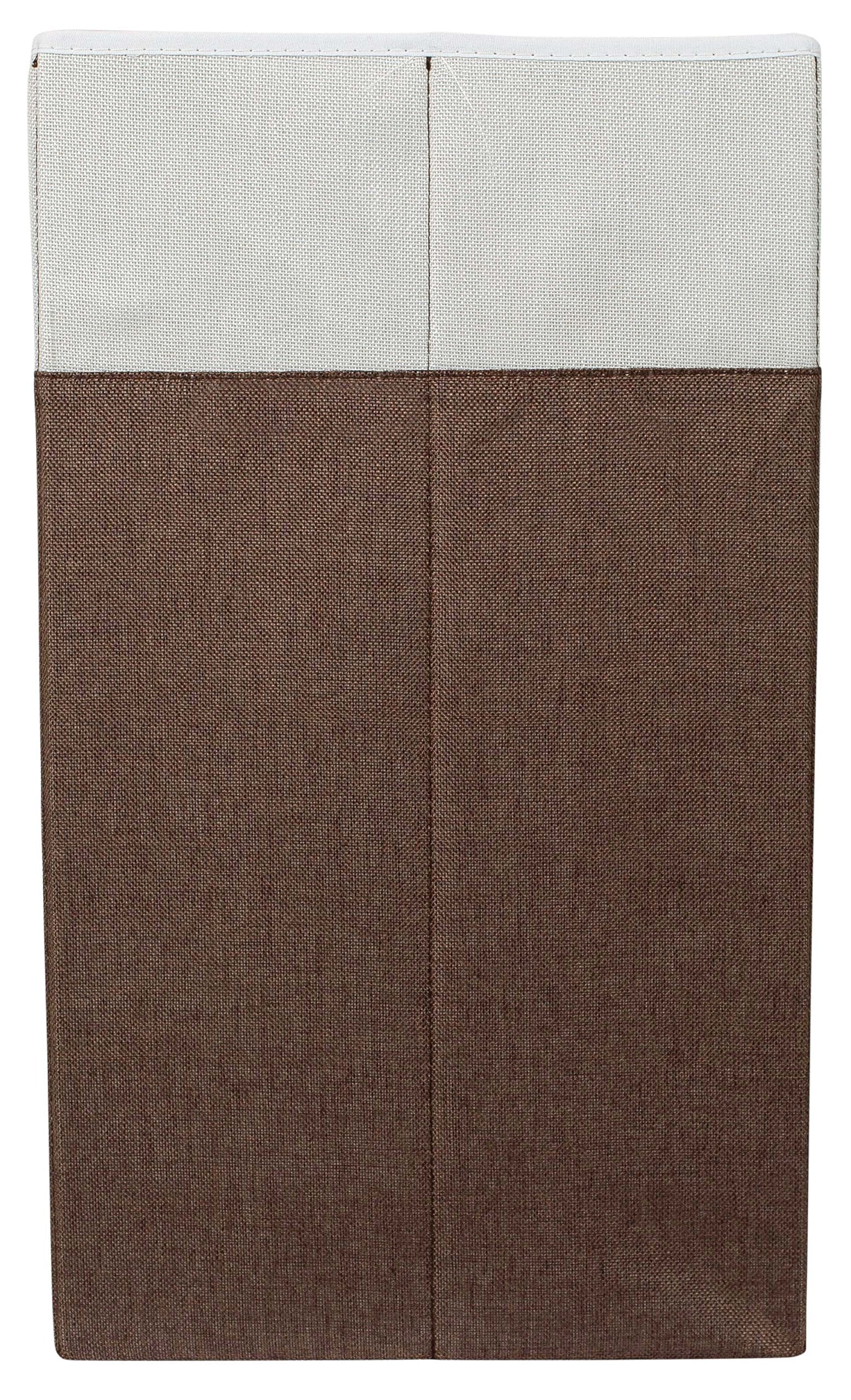 BIRDROCK HOME Folding Cloth Laundry Hamper with Handles - Dirty Clothes Sorter - Easy Storage