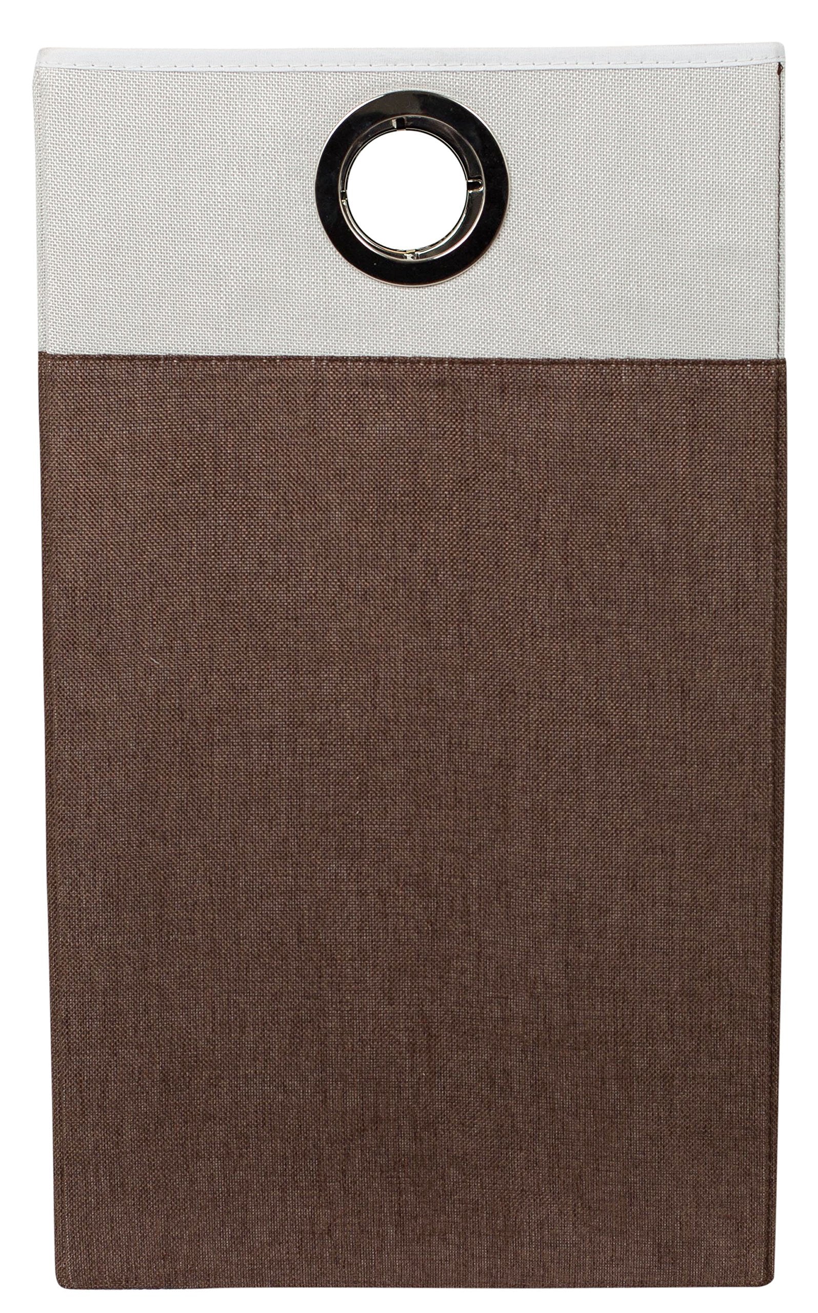 BIRDROCK HOME Folding Cloth Laundry Hamper with Handles - Dirty Clothes Sorter - Easy Storage