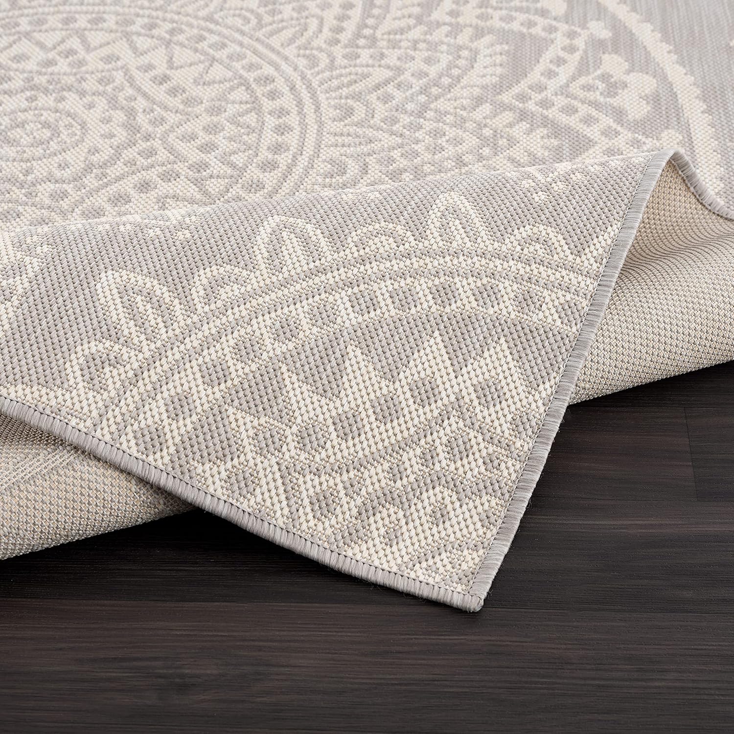 CAMILSON Outdoor Rug 8x10 Modern Area Rugs for Indoor and Outdoor Patios and Porches - Waterproof