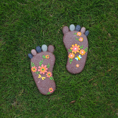 Stepping Stones Outdoor - Garden Decorative Stones for Patio, Deck, Garden or Sidewalk Home Decor