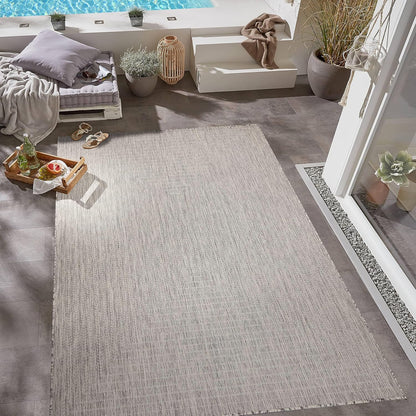Adiva Rugs Outdoor Indoor Area Rug, Weather Resistant, Easy to Clean, Stain Resistant Floor Mat for